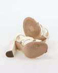 Chanel Patent Multi Strap Block Heel Sandals Size 37.5