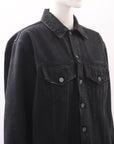 Khaite Ross Oversized Denim Jacket Size Small