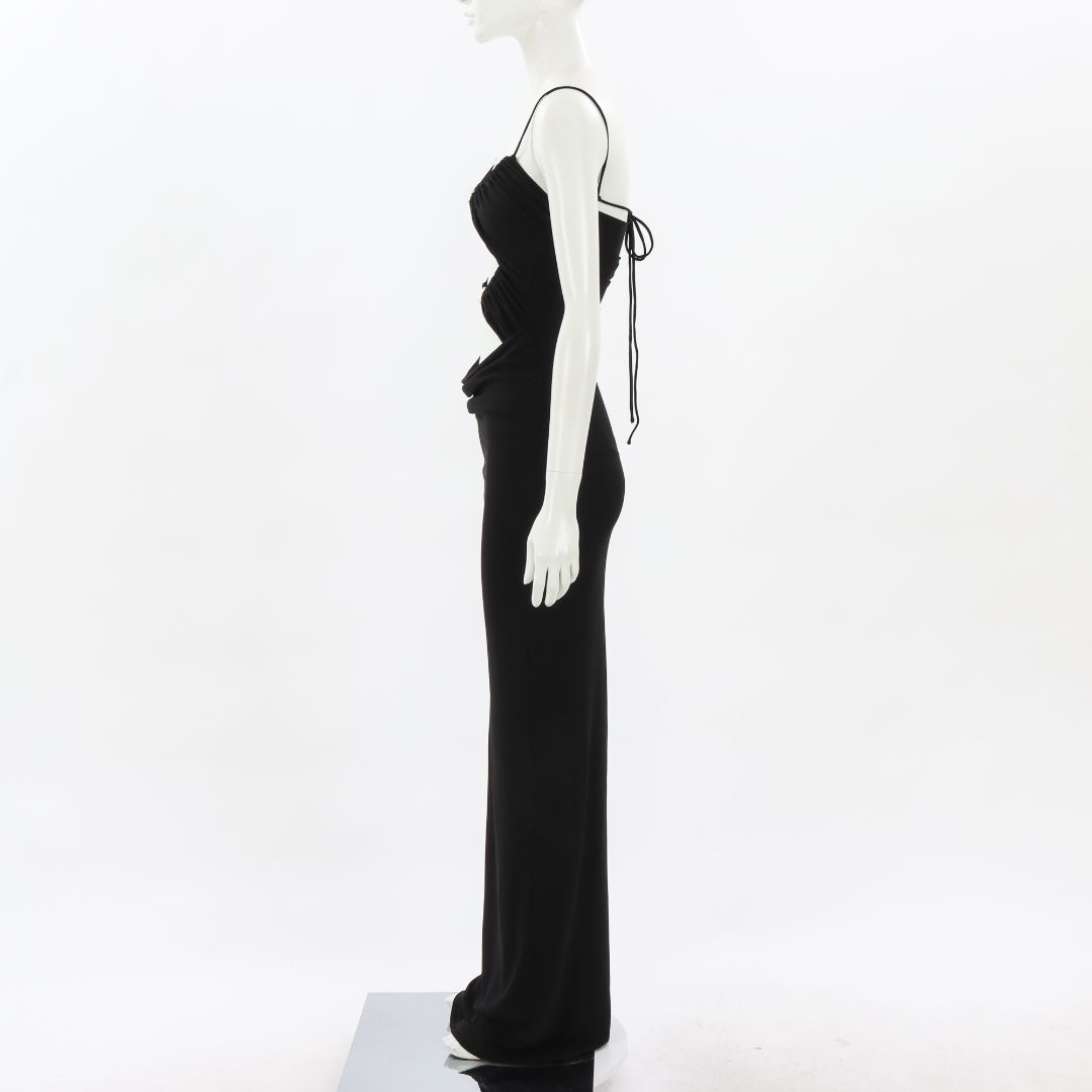 Christopher Esber Sculpted Multi Bow Dress Size AU 4