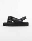 Miu Miu Leather Knot Platform Sandals Size 40