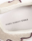 Isabel Marant Canvas Bart Flame Sneakers Size 37