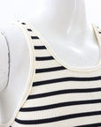 Celine Stripe Knit Sports Crop Size XL