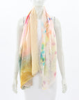 Patrizia Pepe Fringed Print Scarf