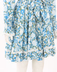 Me + Em Silk Blend Shadow Bloom Print Swing Dress Size 12