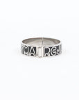 Marc By Marc Jacobs Steel Logo Bangle