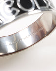 Marc By Marc Jacobs Steel Logo Bangle