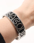 Marc By Marc Jacobs Steel Logo Bangle