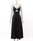 Scanlan Theodore Cotton Cut Out Midi Dress Size 6