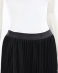 By Marlene Birger 'Lallah' Pleated Chiffon Maxi Skirt Size 38 | AU 10