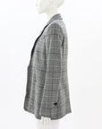 Proenza Schouler Oversized Wool Plaid Blazer Size US 6 | AU 10