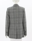 Proenza Schouler Oversized Wool Plaid Blazer Size US 6 | AU 10