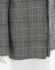 Proenza Schouler Oversized Wool Plaid Blazer Size US 6 | AU 10