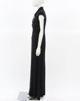 Self Portrait Stretch Crepe Maxi Dress Size 10