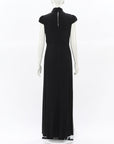 Self Portrait Stretch Crepe Maxi Dress Size 10