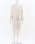 Zimmermann Long Sleeve Draped Midi Dress Size 1