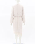 Zimmermann Long Sleeve Draped Midi Dress Size 1