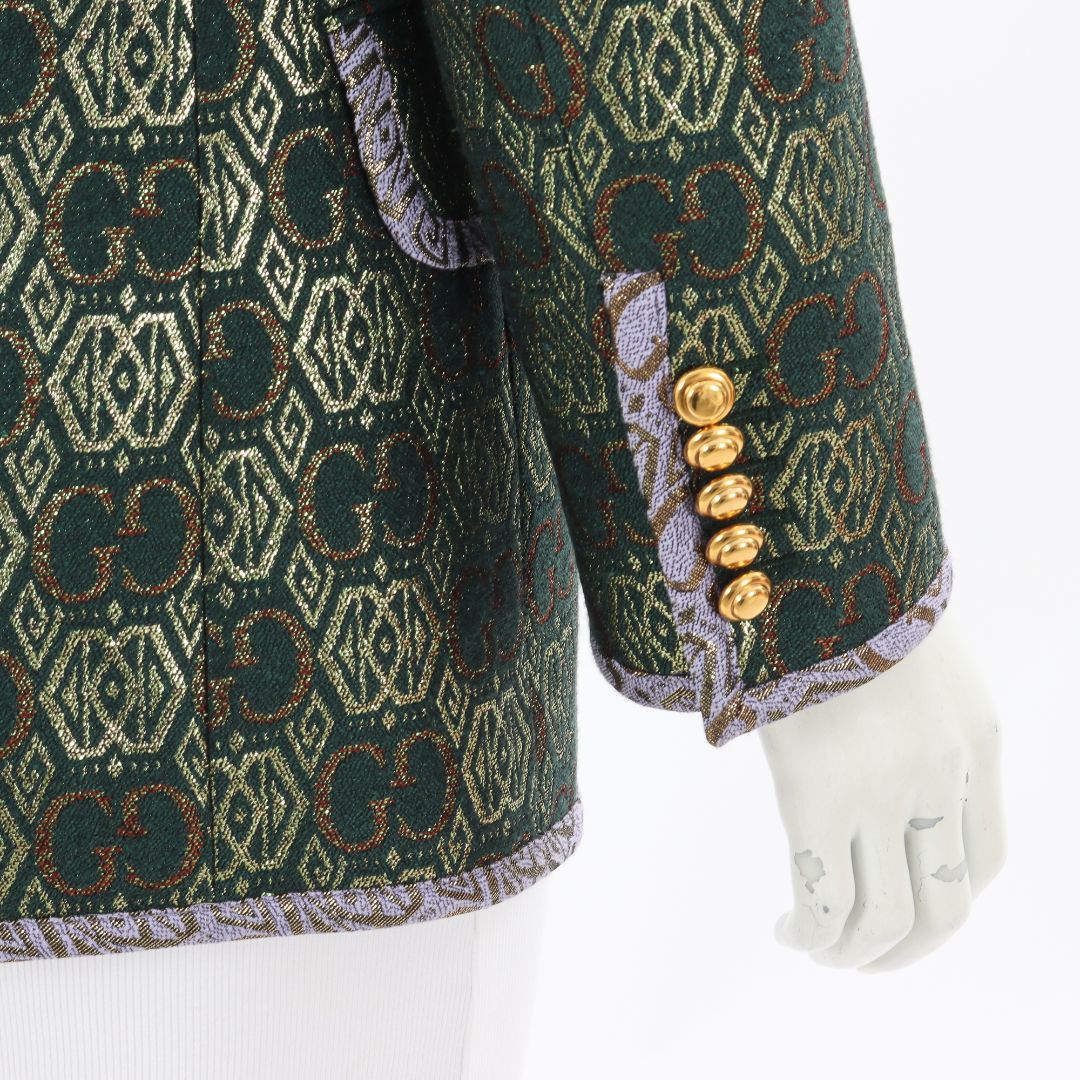 Gucci GG Art Deco Floral Jacket Size IT 40 | AU 8