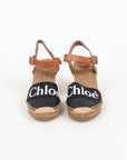 Chloe 'Woody' Espadrilles Size 38