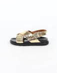 Marni Snake Effect 'Fussbett' Sandals Size 37