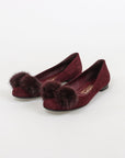 Salvatore Ferragamo Suede 'Varina' Flats Size 7.5