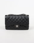 Chanel Caviar Leather Classic Double Flap Bag Size Jumbo