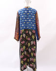 Bettina Bakdal Patchwork Scarf Dress Size Medium
