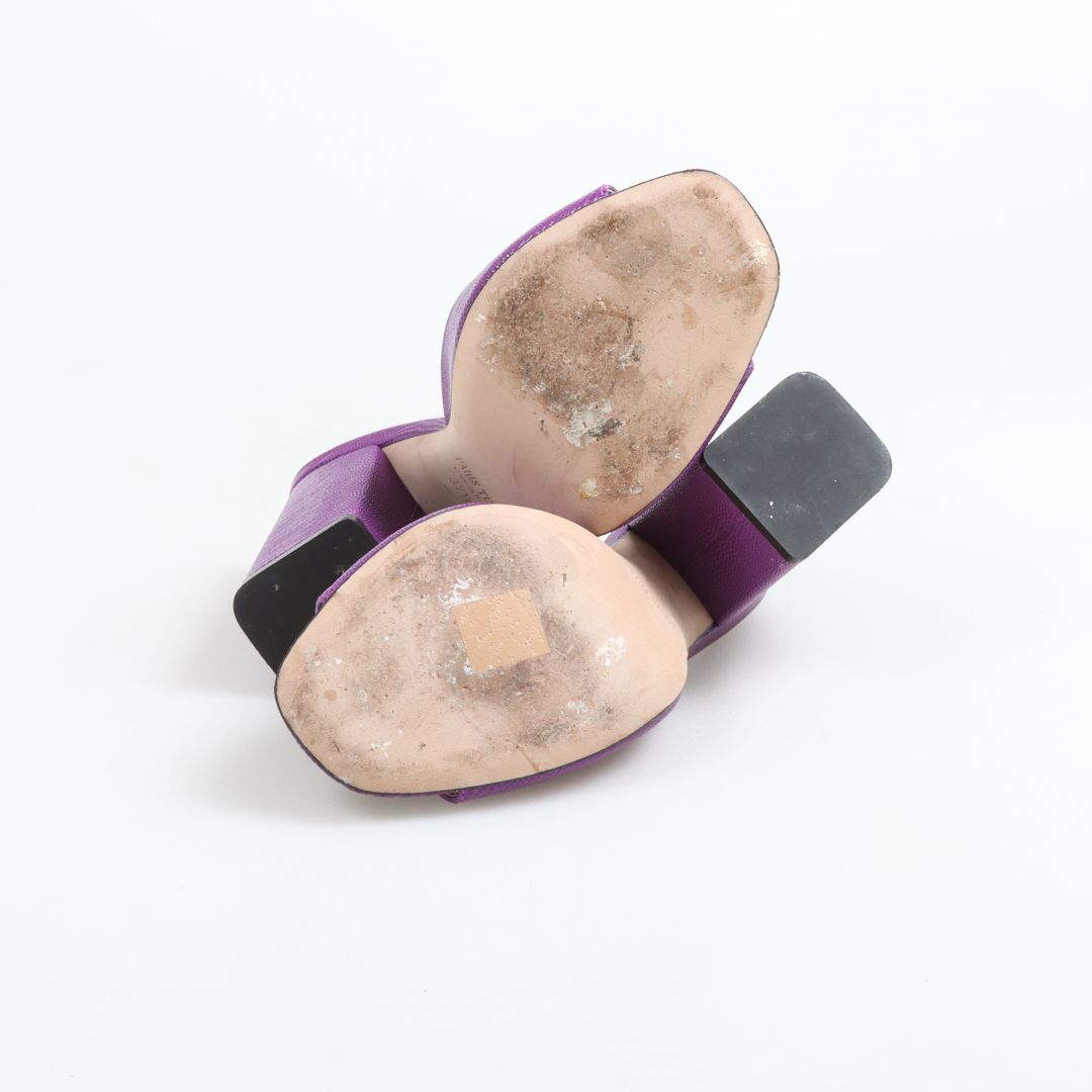 Paris Texas Leather &#39;Anja&#39; Mules Size 37.5