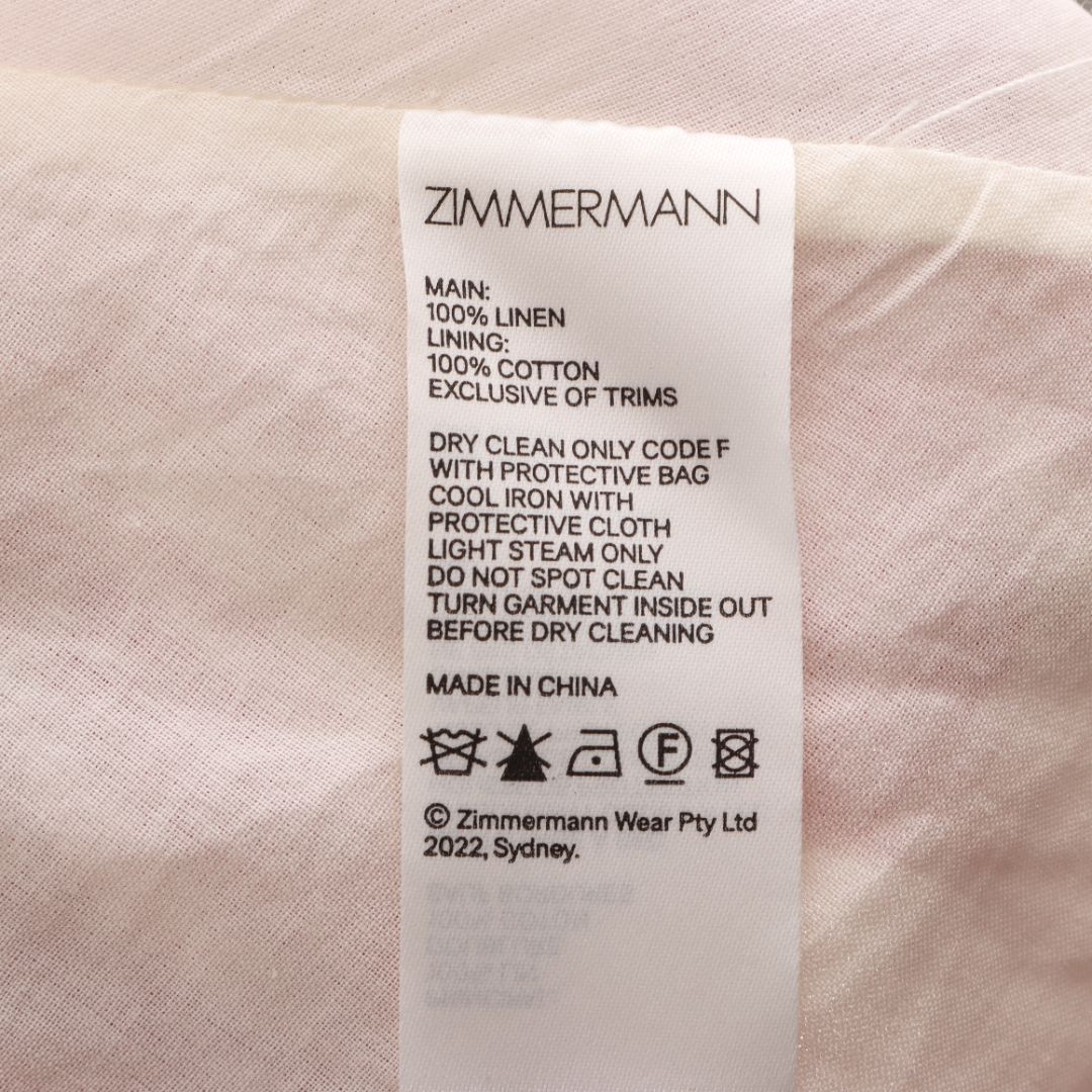 Zimmermann &#39;Dancer&#39; Paneled Mini Dress Size 1