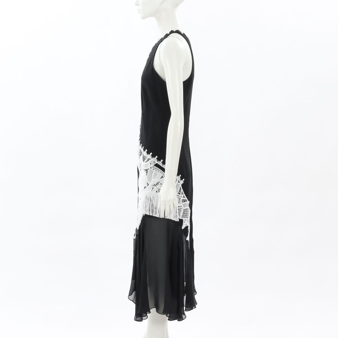 Jonathan Simkhai Embroidered Lace Dress Size US 6 | AU 10