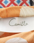 Camilla Silk Print Skirt Size Large