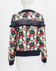 Sea New York Floral Crochet Sweater Size M