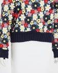 Sea New York Floral Crochet Sweater Size M