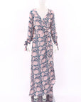 Hannah Artwear Silk Wrap Dress Size 3