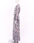 Hannah Artwear Silk Wrap Dress Size 3