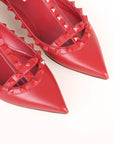 Valentino Rockstud Pointed Flats Size 37