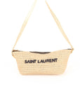 Saint Laurent Raffia Logo Crossbody