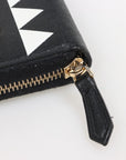 Fendi Monster Zip Around Wallet