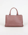 Bottega Veneta Leather Intrecciato Milano Tote Bag