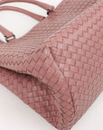 Bottega Veneta Leather Intrecciato Milano Tote Bag