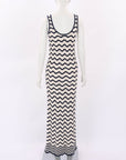 Zimmermann 'Junie' Crochet Knit Maxi Dress Size 1