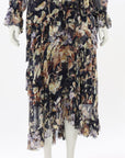 Zimmermann Sabotage Ruffle Midi Dress 0