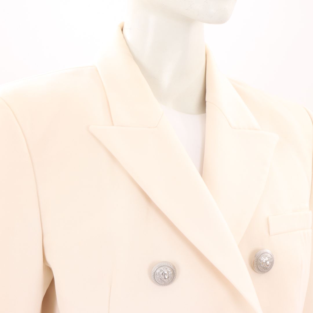 Balmain Wool Double Breasted Blazer Size FR 44 | AU 14-16