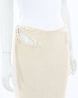 Christopher Esber 'Pointelle Clasp' Knit Skirt Size AU 10