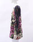 Johnny Was Silk Floral Top Size S