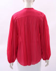 Isabel Marant Silk Blend Sheer Top Size FR 38 | AU 10