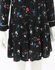 Maje 'Rilita' Tiered Floral-Print Dress Size 1