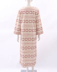 Flannel Cotton Embroidered Dress Size 2