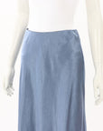Max Mara Satin Midi Skirt Size 8