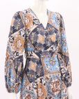 Zimmermann 'Alight' Wrap Midi Dress Size 0