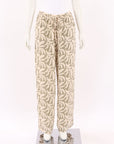 Matteau Silk Print Pants Size 4